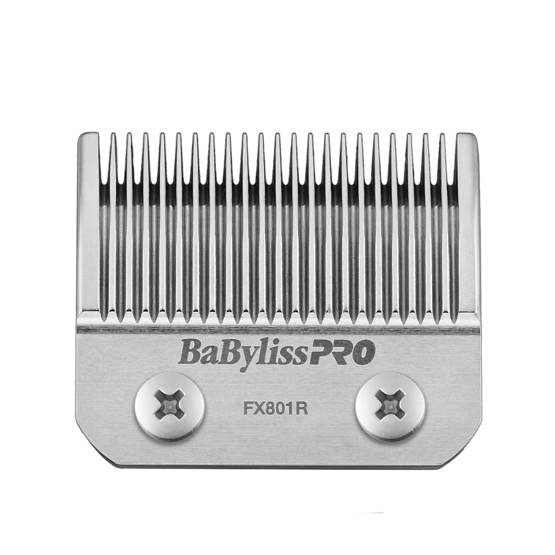 BaBylissPRO® - Cuchillla de remplazo Cuchilla para cortes Taper de acero inoxidable 2-BAR-X-FX801R