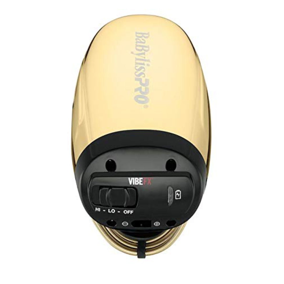 BaBylissPRO® - Masajeador con vibrador con/sin cable VIBEFX™ de BaBylissPRO® GOLDFX 2-BAR-FXSSMG