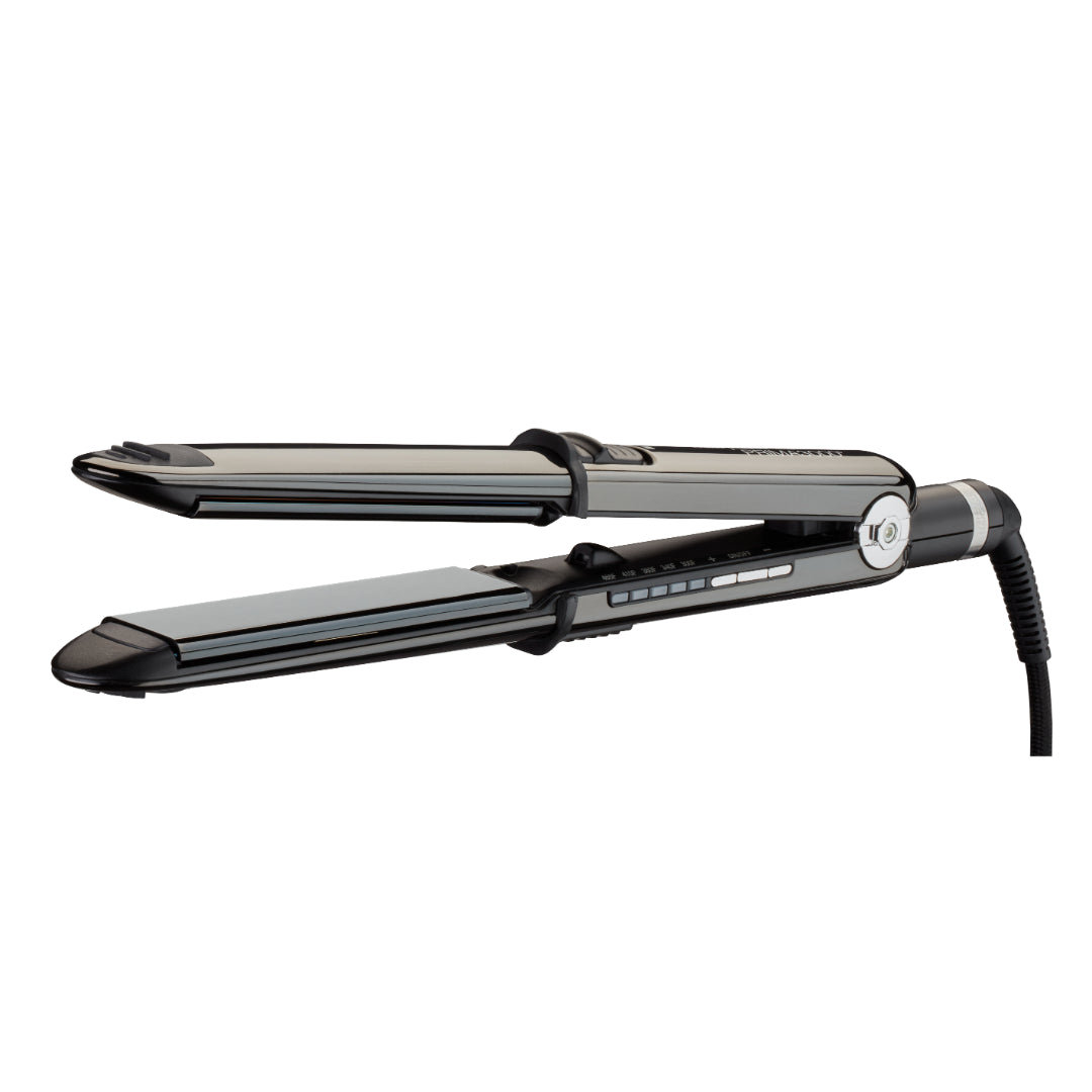BaBylissPRO™ - Nano Titanium - Plancha iónica de acero inoxidable de 1¼" Optima3000® Negra 2-BAB-//BNTBK3000TUX