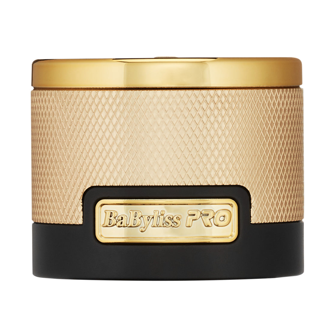BaBylissPRO® - Base de carga para máquina de cortar cabello profesiona FXONE GOLD 2-BAB-FXTRAVBG
