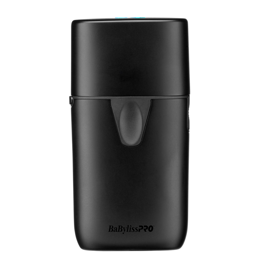 BaBylissPRO® - Máquina de afeitar de una hoja con luz UV, UVFOIL MATTE BLACK 2-BAR-FXLFS1MB