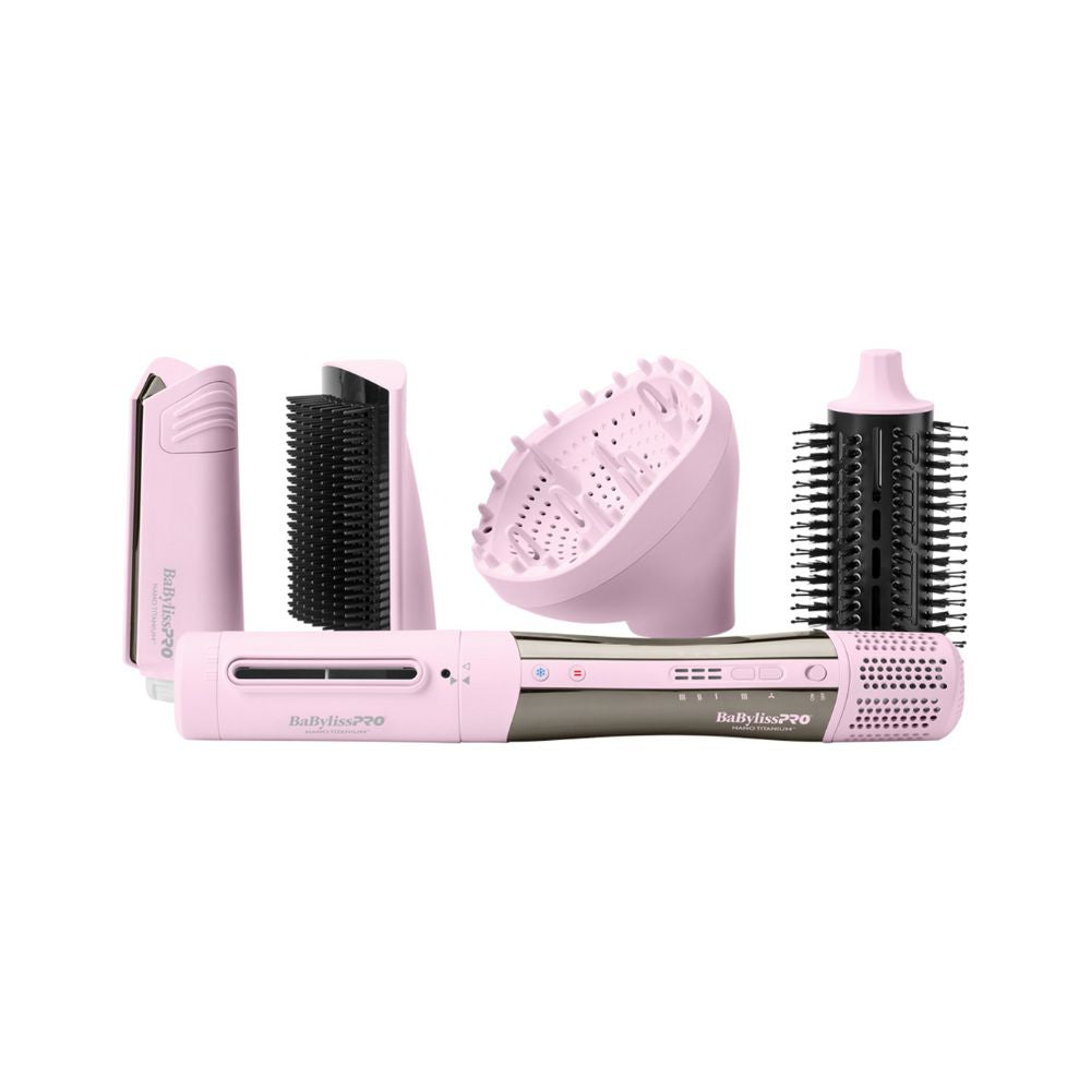 BaBylissPRO™ - Nano Titanium - Style/Switch Ionic Multi-Styler & Dryer - Pink