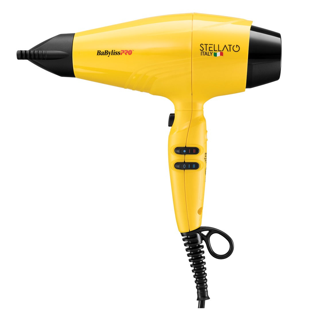 BaBylissPRO™ - STELLATO - Secador profesional con tecnología iónica de 2400 watts 2-BAB-B7500UX