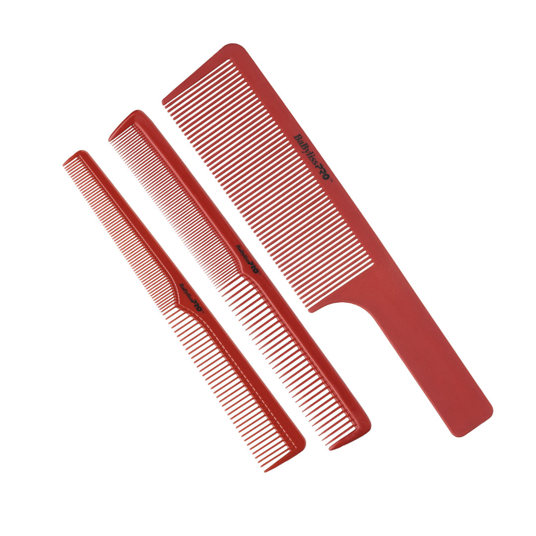 BaBylissPRO® - Juego de tres peines 2-BAR-BCOMBSET3