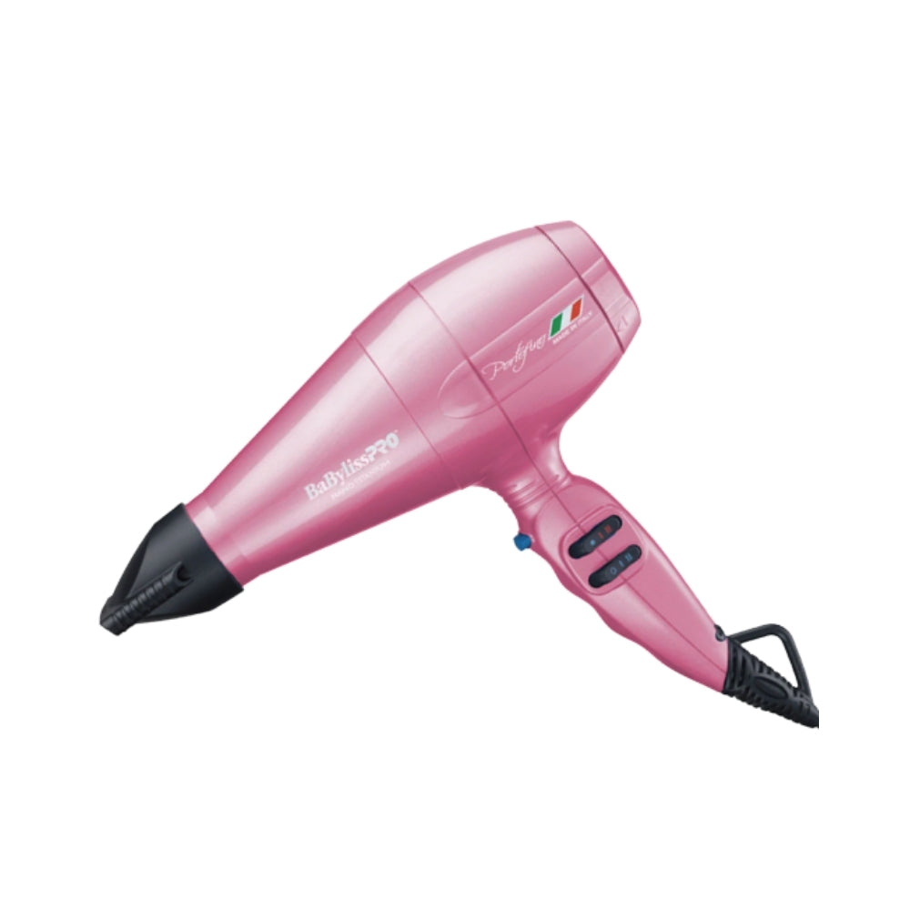 BaBylissPRO™ - Nano Titanium - Secador Portofino profesional 2000 de watts (Rosa)